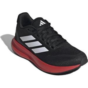 imageadidas UnisexChild Run Falcon 5 SneakerBlackWhiteBright Red