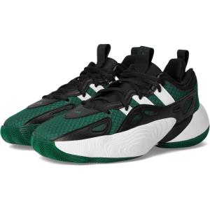 imageadidas UnisexChild Trae Unlimited 2 Basketball SneakerCollegiate GreenBlackWhite