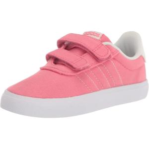 imageadidas UnisexChild Vulcraid3r Skate ShoeRose ToneCloud WhiteWhite