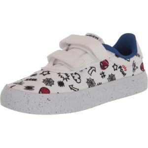 imageadidas UnisexChild Vulcraid3r Skate ShoeWhiteWhiteBetter Scarlet Spiderman