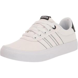 imageadidas UnisexChild Vulcraid3r Skate ShoeWhiteWhiteBlack