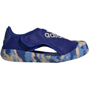 imageadidas UnisexChild Water Slide SandalSemi Lucid BlueWhiteBlue Fusion