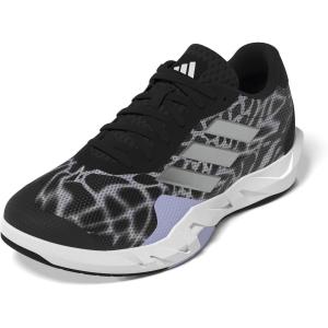 imageadidas Womens Amplimove Training Sneakers Shoes  PurpleBlackMatte SilverWhite