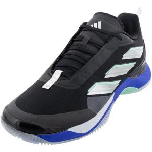 imageadidas Womens Avacourt Tennis ShoeWhiteSilver MetallicPulse Mint