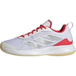 imageadidas Womens Avaflash SneakersFtwr White Silver Met Lucid Red