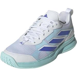 imageadidas Womens Avaflash SneakersWhiteCobalt BlueSemi Flash Aqua