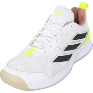 imageadidas Womens Avaflash SneakersWhiteCore BlackLucid Lemon