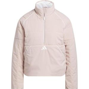 imageadidas Womens Beyond Twistweave QuarterZip JacketWonder Taupe