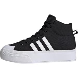 imageadidas Womens Bravada Mid Skate ShoeCore BlackFootwear WhiteCore Black Ie2317