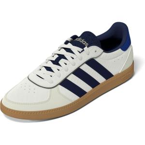 imageadidas Womens Breaknet Sleek SneakerWhiteDark BlueTeam Royal Blue