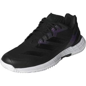 imageadidas Womens Defiant Speed 2 Tennis SneakerBlackBlackGrey