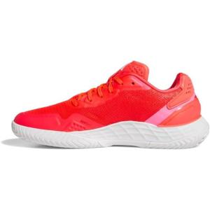 imageadidas Womens Defiant Speed 2 Tennis SneakerLucid RedZero MetallicLucid Pink