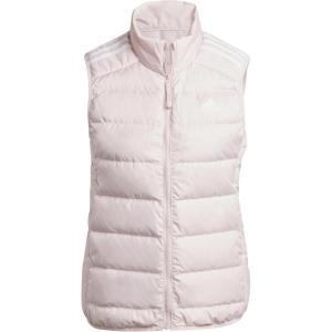 imageadidas Womens Essentials 3Stripes Light Down VestSandy Pink