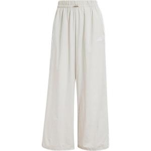 imageadidas Womens Essentials 3Stripes Woven Parachute PantsWonder AluminaWhite