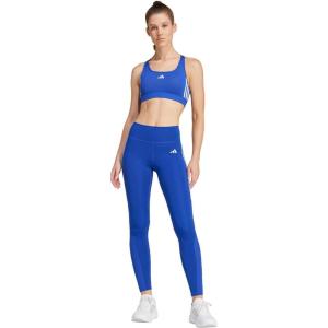 imageadidas Womens Optime Essentials Stash Pocket Full Length LeggingsSemi Lucid Blue