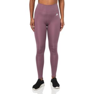 imageadidas Womens Optime Essentials Stash Pocket Full Length LeggingsShadow Fig