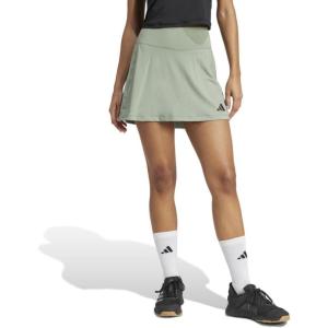 imageadidas Womens Optime Training SkortSilver Green