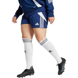 imageadidas Womens Plus Size Tiro 24 Training ShortsTeam Navy BlueWhite