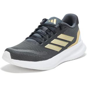 imageadidas Womens Run Falcon 5 SneakersBlackGold MetallicWhite