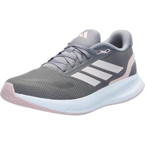 imageadidas Womens Run Falcon 5 SneakersGreySandy PinkWhite