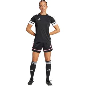 imageadidas Womens Squadra ShortsBlackBlackEasy Pink