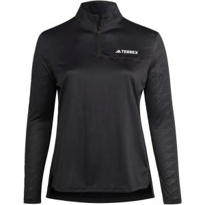 imageadidas Womens Terrex Multi Halfzip Long Sleeve TshirtBlack