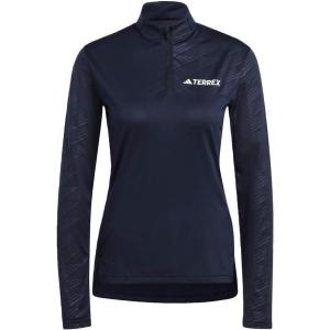 imageadidas Womens Terrex Multi Halfzip Long Sleeve TshirtInk