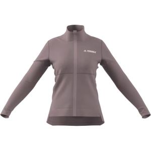imageadidas Womens Terrex Multi Light Fleece FullZip Jacket Preloved Fig Large