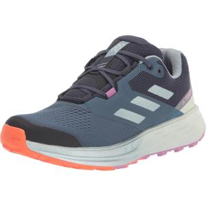 imageadidas Womens Terrex Two Flow Trail Running ShoeWonder SteelMagic Grey MetPulse Lilac