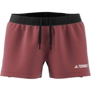 imageadidas Womens Trail ShortsQuiet Crimson
