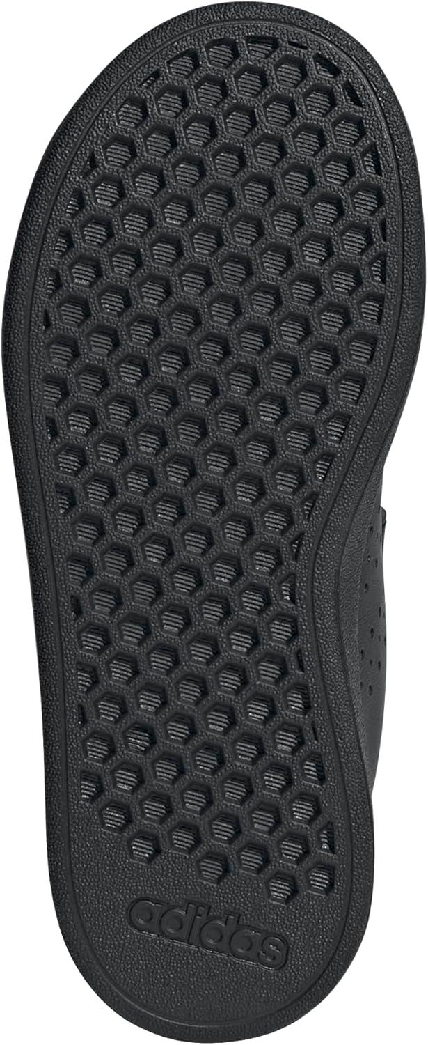 imageAdidas UnisexChild Advantage Base 20 Hook ampamp Loop SneakerCore BlackCore BlackGrey