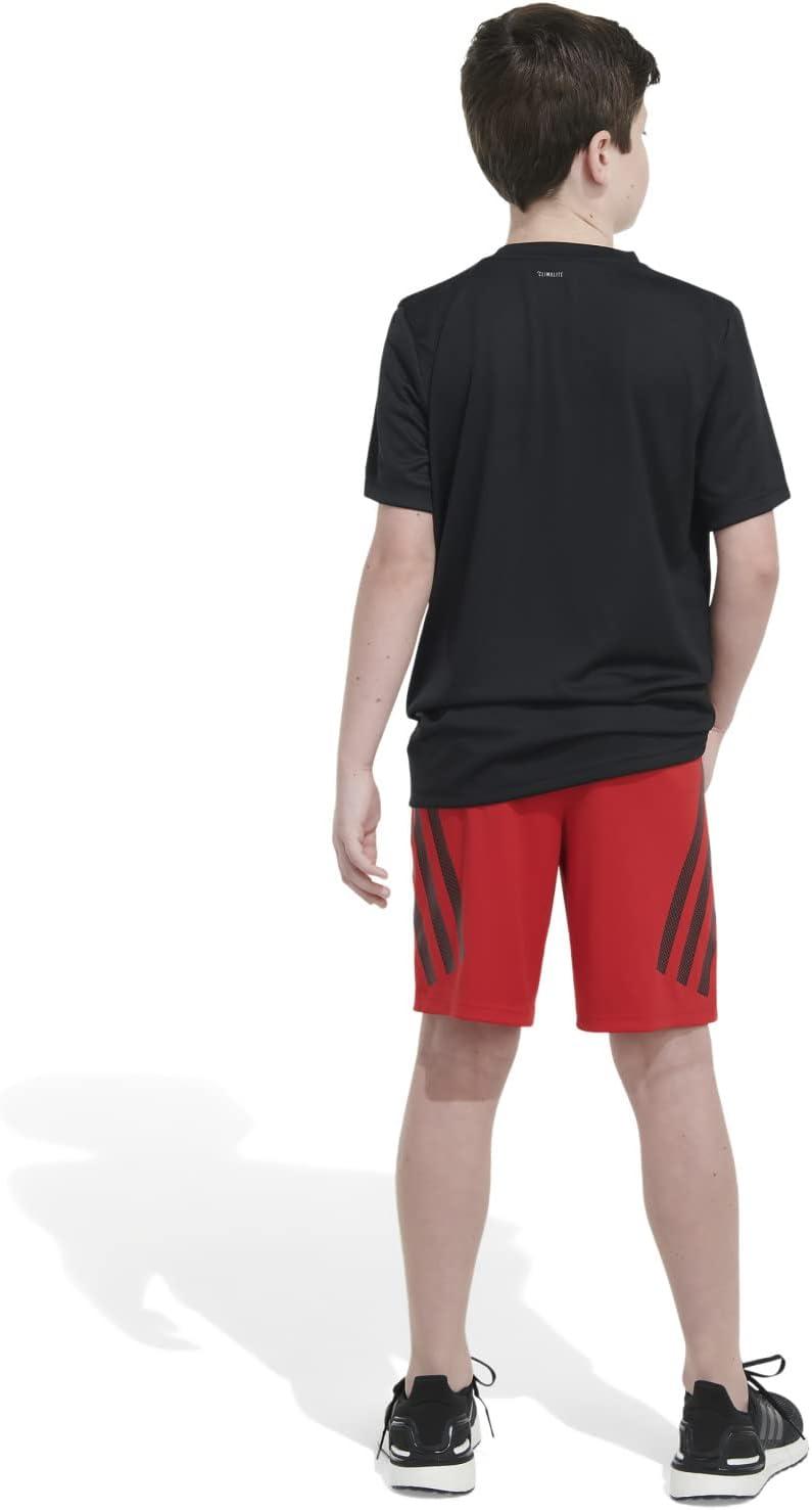 imageadidas Boys Classic 3Stripes ShortsBetter Scarlet
