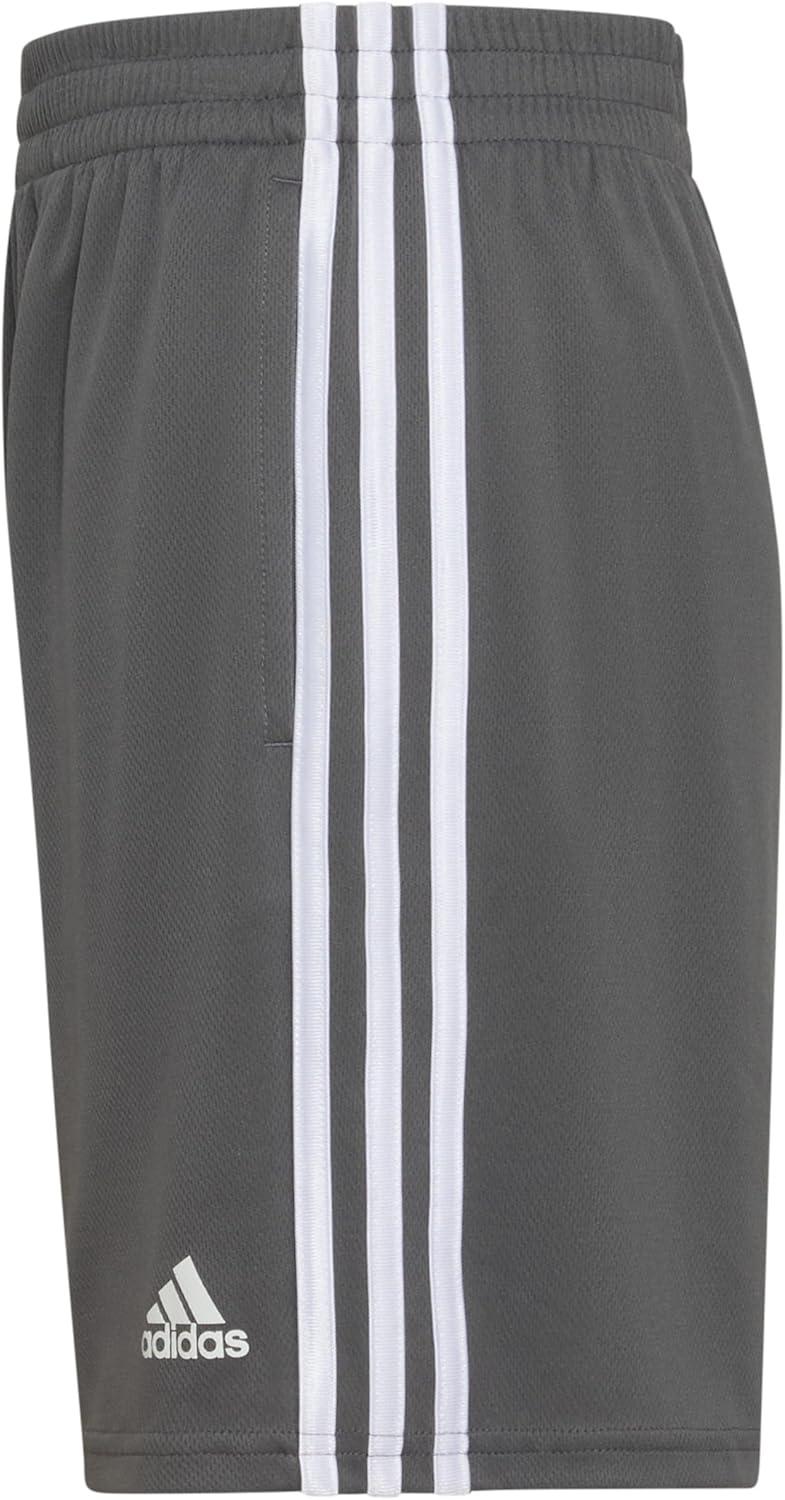 imageadidas Boys Classic 3Stripes ShortsDark Grey