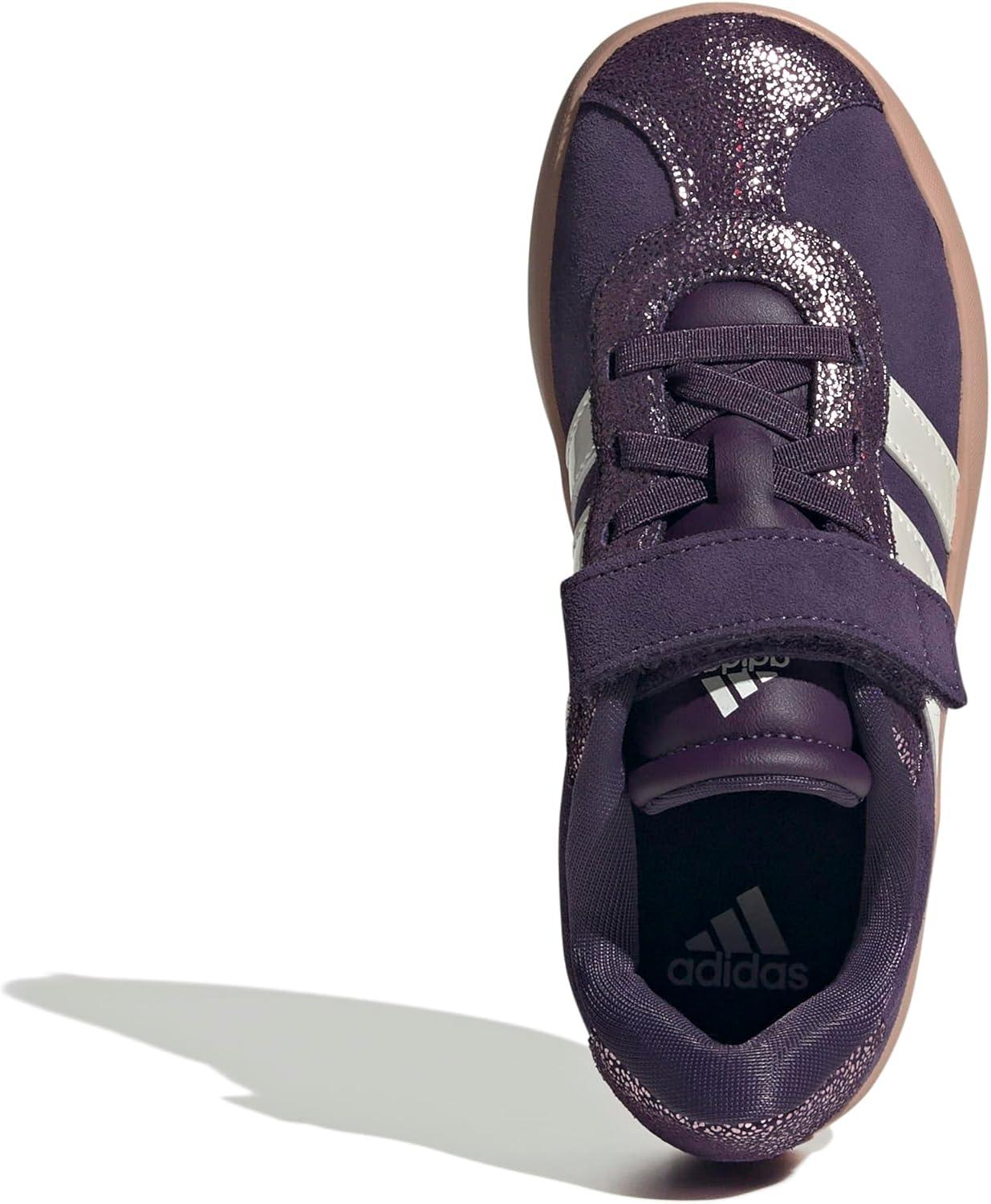 imageadidas Kids VL Court 30 SneakerAurora PlumZero MetallicPink Gum