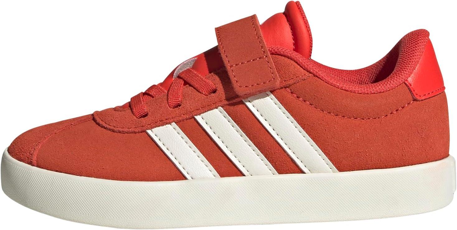 imageadidas Kids VL Court 30 SneakerBright RedWhiteOff White
