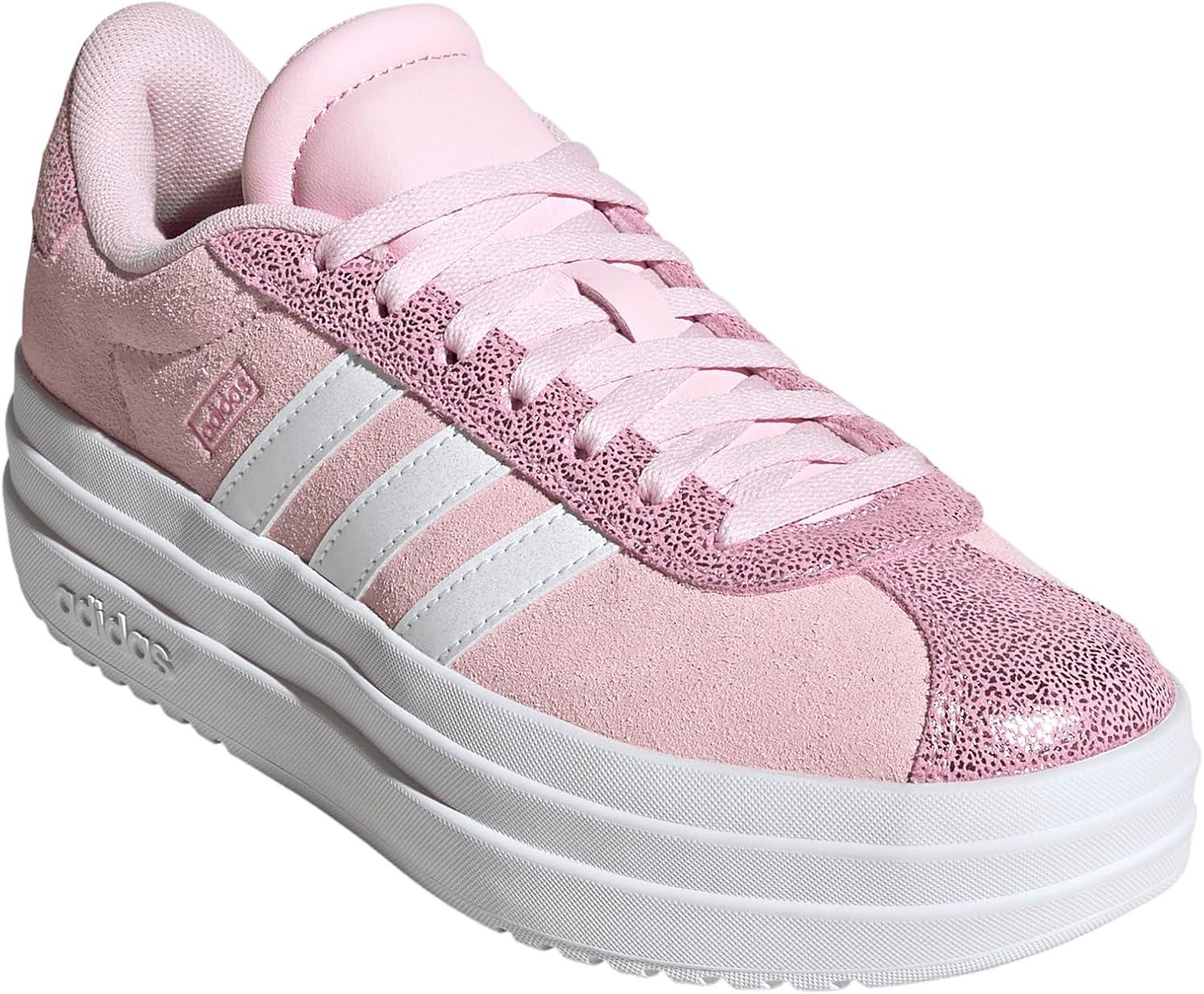 imageadidas Kids VL Court 30 SneakerClear PinkWhiteBliss Pink