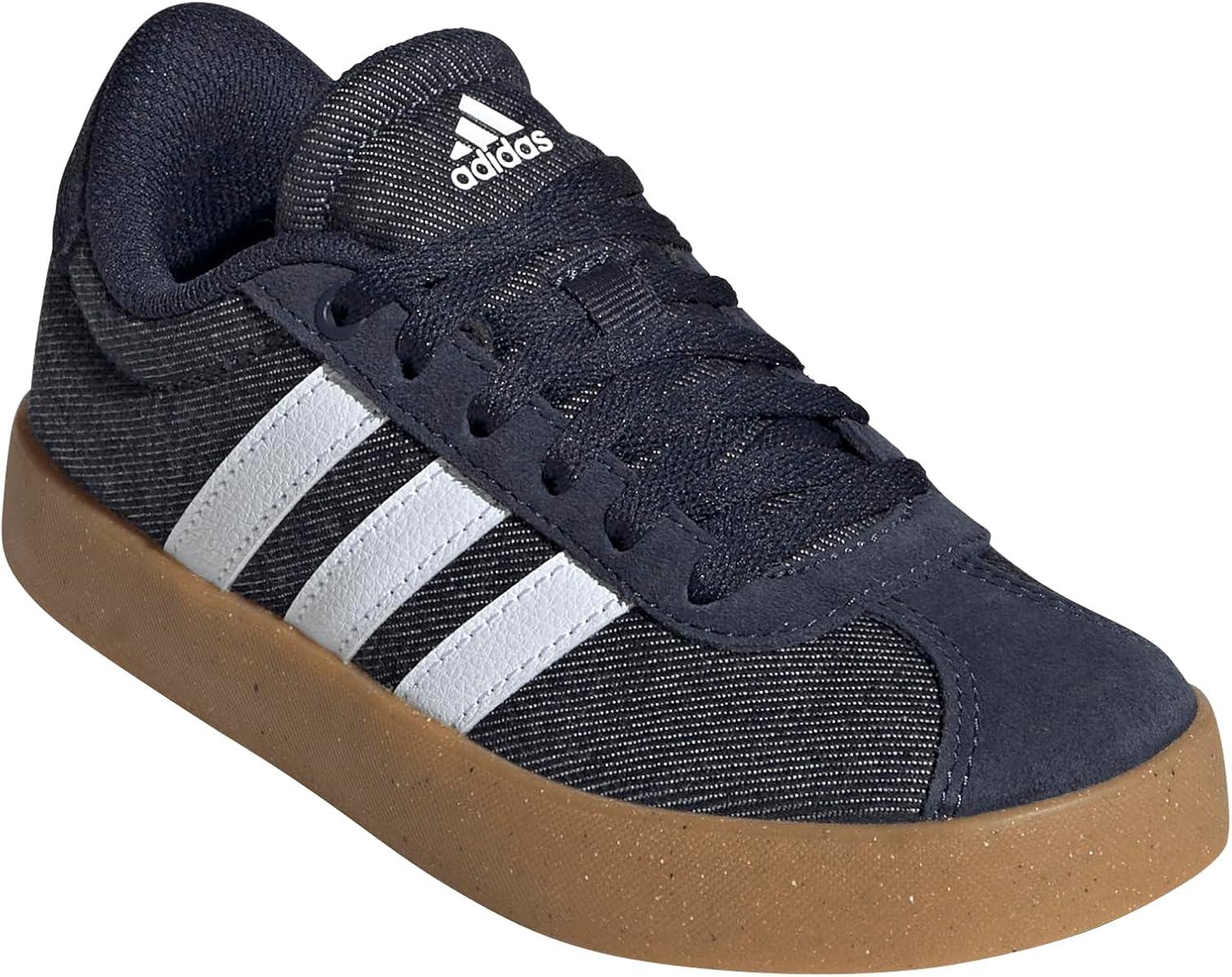 imageadidas Kids VL Court 30 SneakerLegend InkWhiteGum10