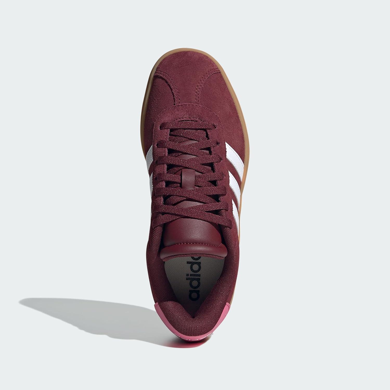 imageadidas Kids VL Court 30 SneakerShadow RedWhitePink Fusion