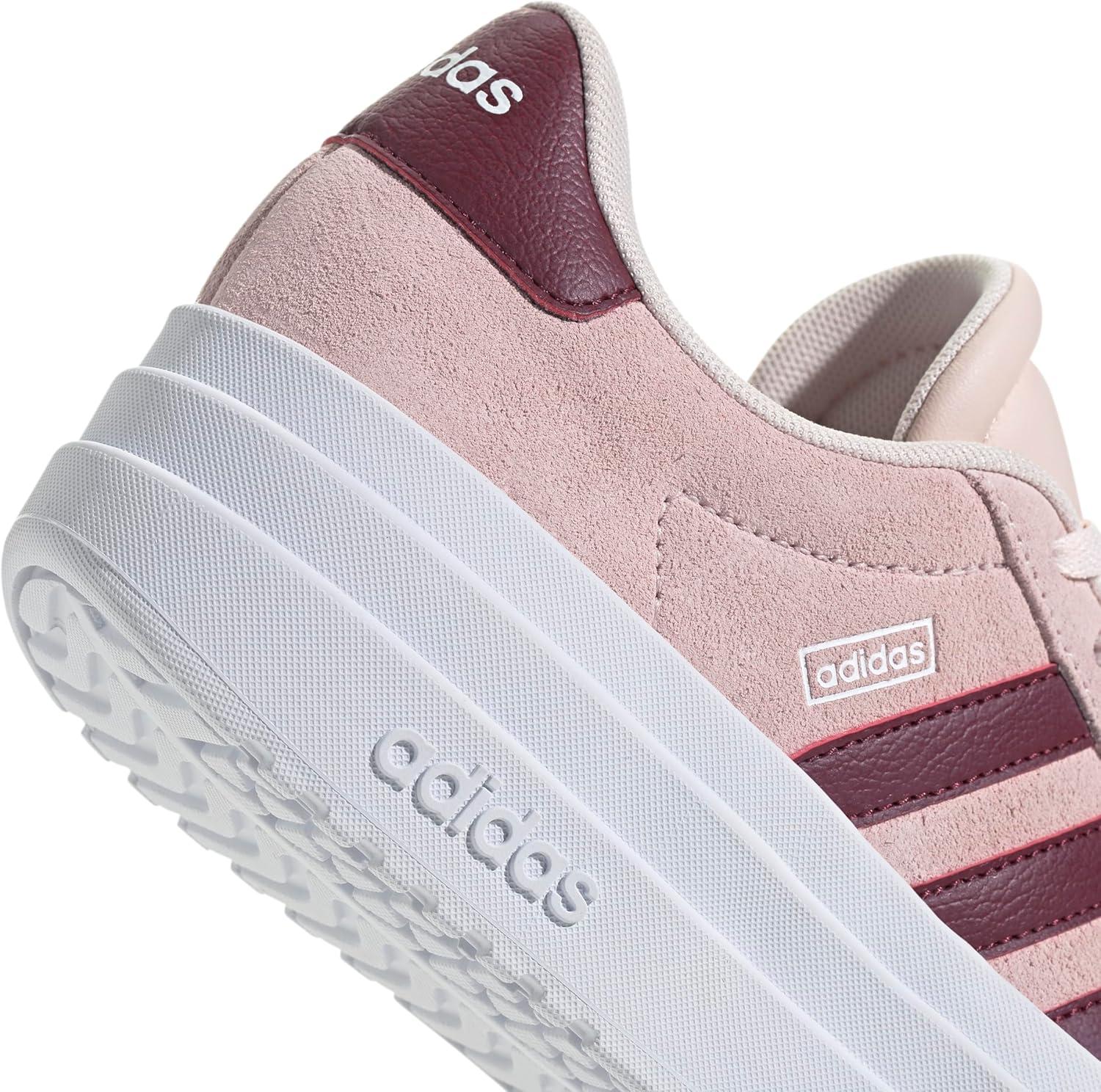 imageadidas Kids VL Court 30 SneakerWonder QuartzShadow RedWhite
