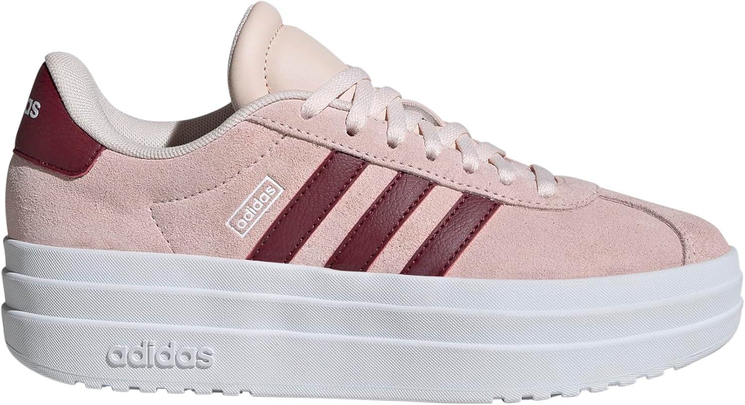 imageadidas Kids VL Court 30 SneakerWonder QuartzShadow RedWhite