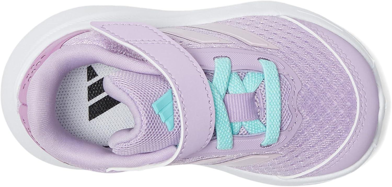 imageadidas UnisexBaby Duramo Sl Elastic Lace ampamp Strap Running SneakerPowder PlumIce LavenderFlash Aqua
