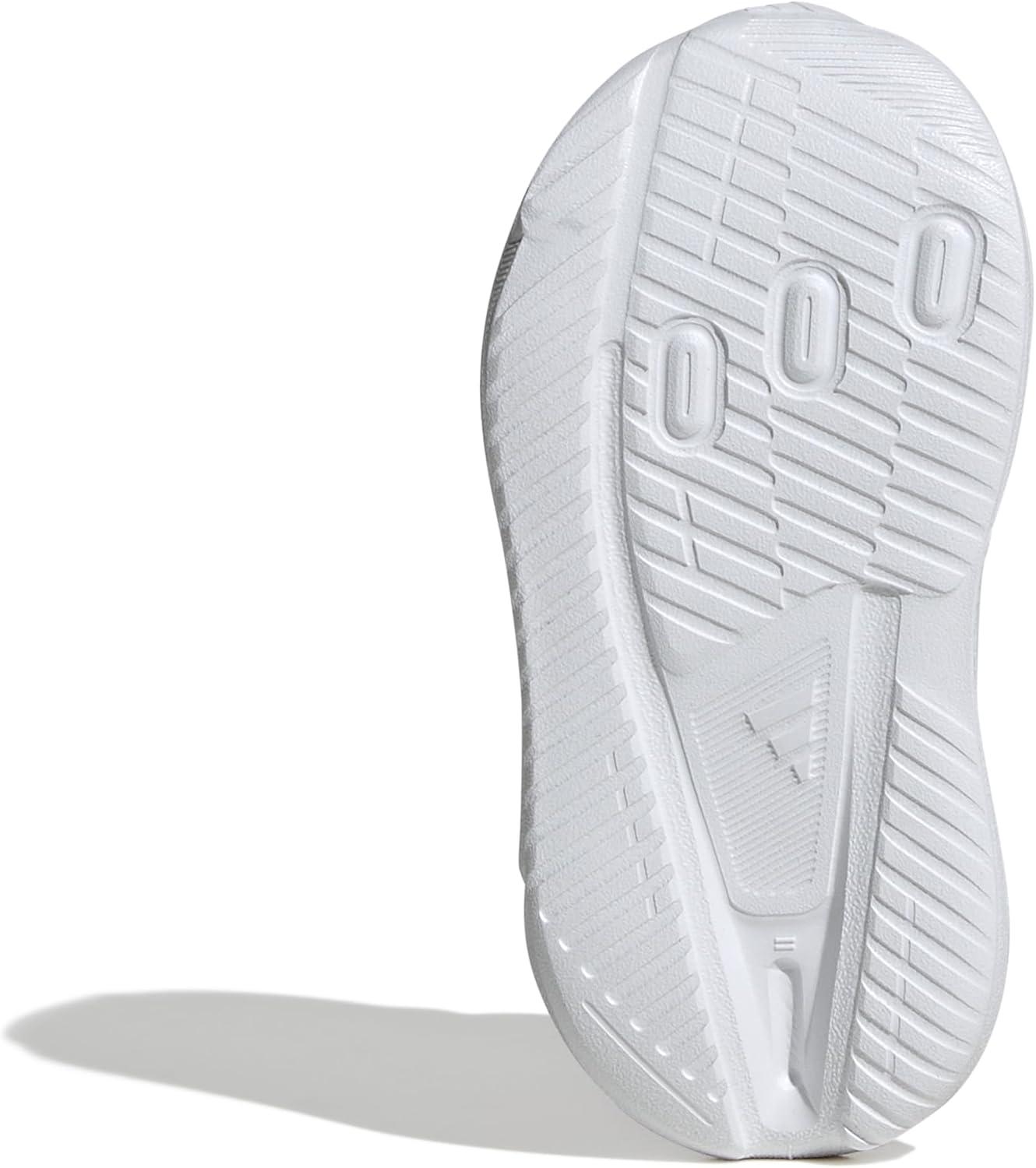 imageadidas UnisexBaby Duramo Sl Elastic Lace ampamp Strap Running SneakerShadow NavySilver MetallicLucid Pink