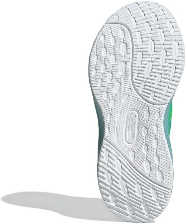 imageadidas UnisexChild Ultrarun 5 Elastic Lace ampamp Strap SneakerMint TonLucid LemonWhite