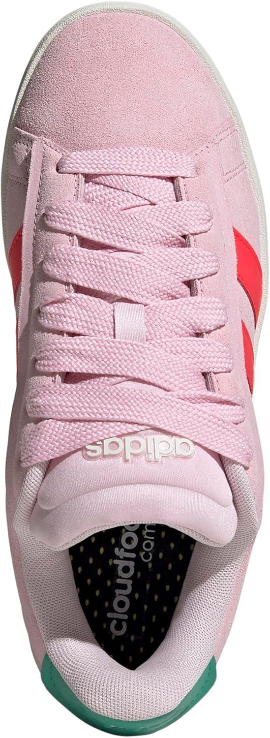 imageadidas Womens Grand Court Alpha 00s SneakersClear PinkLucid RedCourt Green