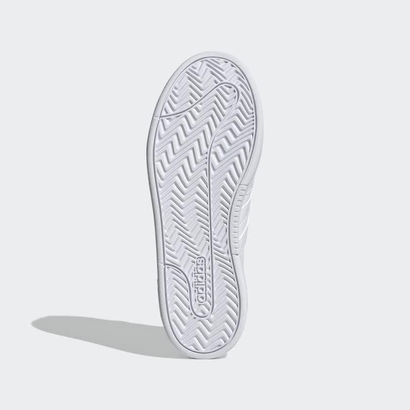 imageadidas Womens Grand Court Alpha 00s SneakersCloud WhiteCloud WhiteGold Metallic