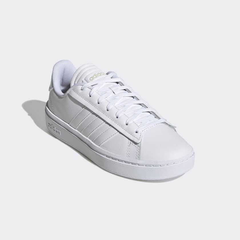 imageadidas Womens Grand Court Alpha 00s SneakersCloud WhiteCloud WhiteGold Metallic