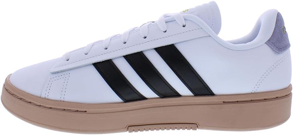 imageadidas Womens Grand Court Alpha 00s SneakersCloud WhiteCore BlackSilver