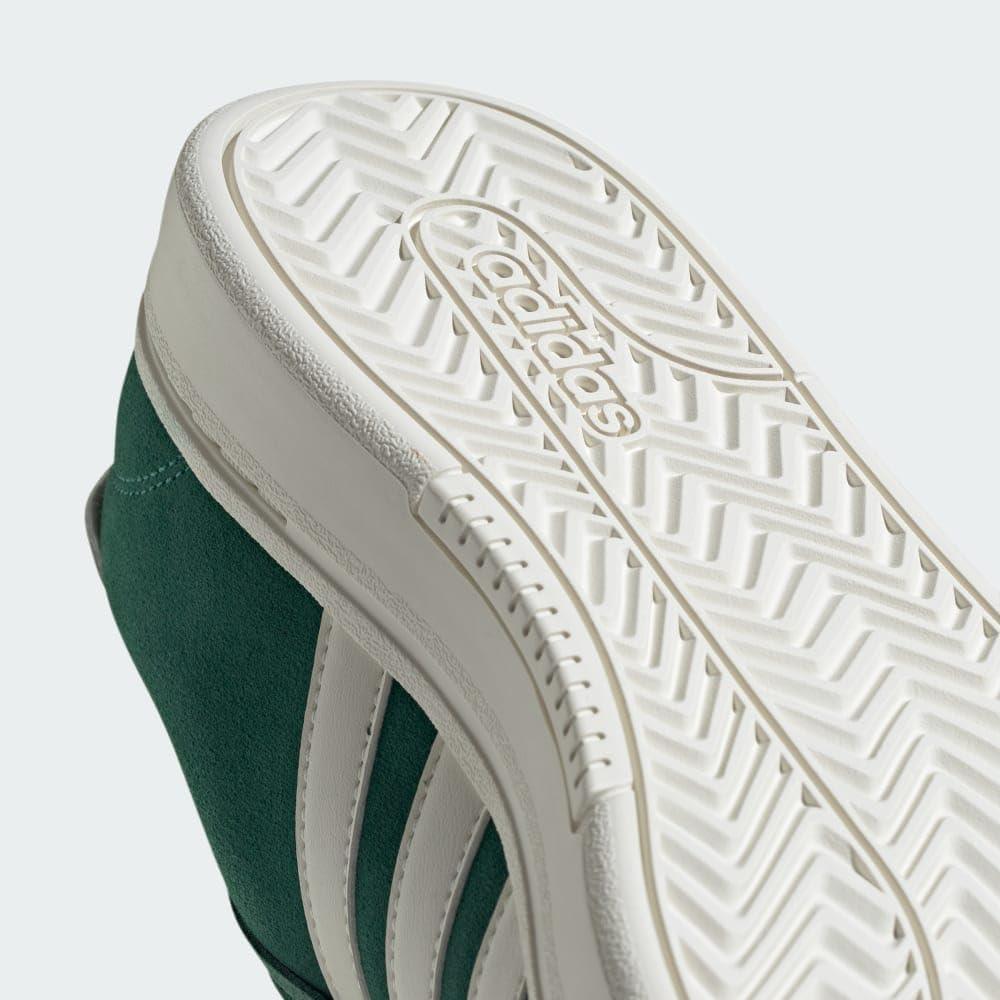 imageadidas Womens Grand Court Alpha 00s SneakersCollegiate GreenOff WhiteGold Metallic
