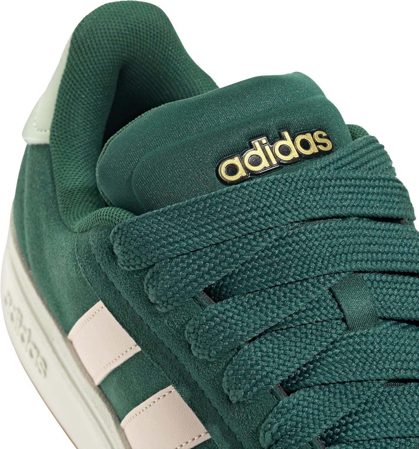 imageadidas Womens Grand Court Alpha 00s SneakersCollegiate GreenWonder QuartzLinen Green