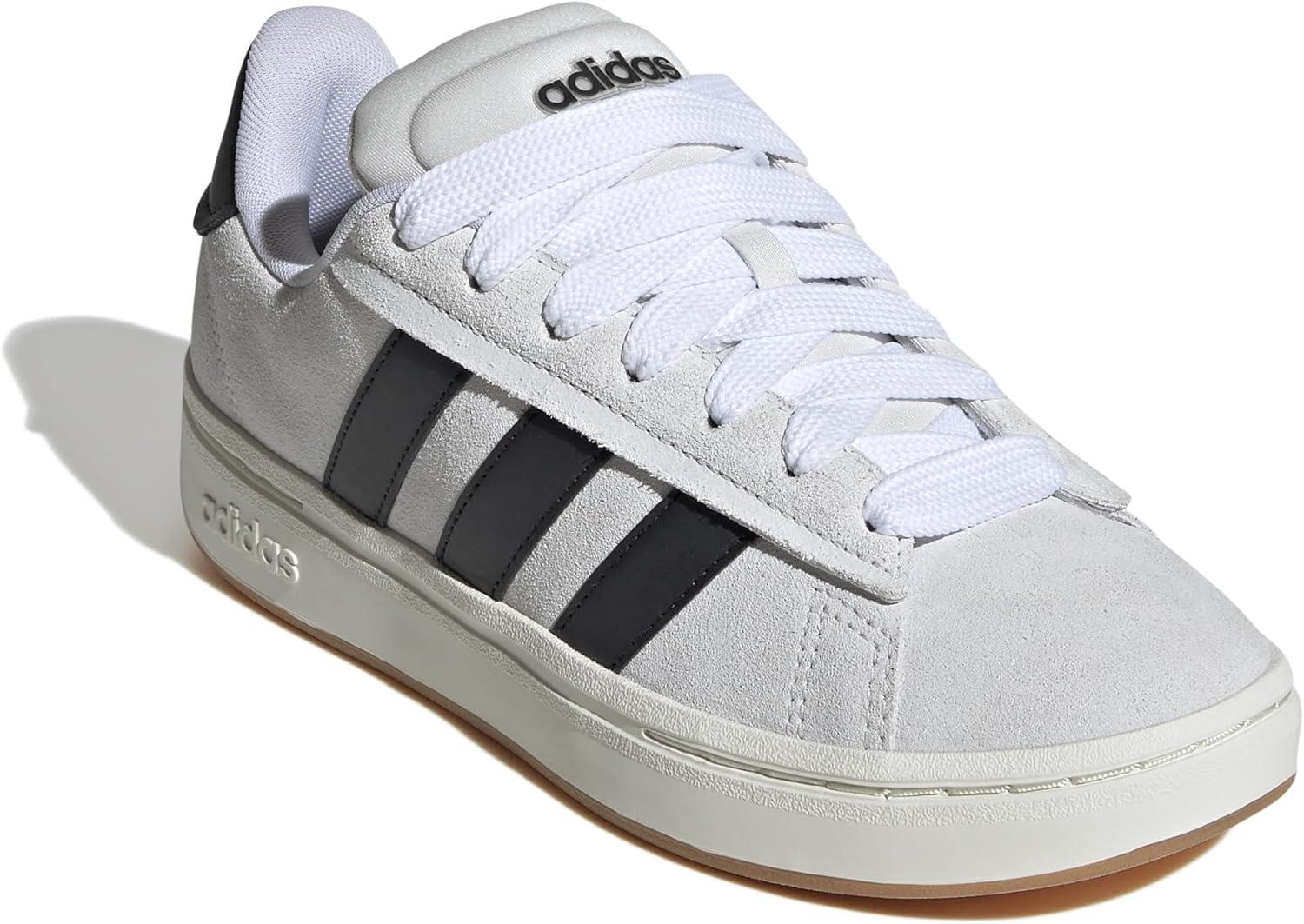 imageadidas Womens Grand Court Alpha 00s SneakersCrystal WhiteBlackOff White